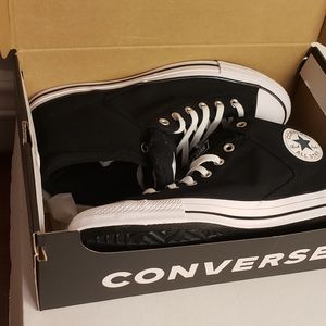 Converse All Star Unisex High Street Hi Top Sneaker Shoes Black Lace Up 12 New